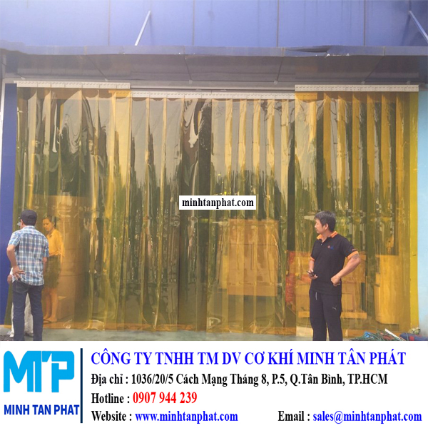 Cung cấp rèm nhựa pvc ngăn côn trùng cho nhà máy ở Đồng Nai