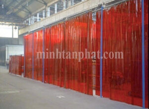 Màn nhựa PVC ngăn tia lửa hàn